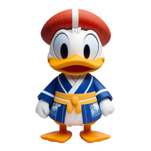 Donald Duck Vinyl Car Decal Sticker – Waterproof & UV-Resistant 8" Donald Duck Vinyl Car Decal Sticker – Waterproof & UV-Resistant 8"