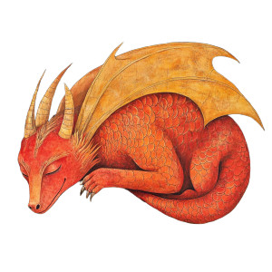 Sleeping Red Dragon V2 Vinyl Car Decal Sticker – Waterproof & UV-Resistant 8" Sleeping Red Dragon V2 Vinyl Car Decal Sticker – Waterproof & UV-Resistant 8"