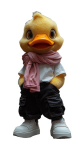 Fashion Duck Statement Vinyl Car Decal Sticker – Waterproof & UV-Resistant 8" Fashion Duck Statement Vinyl Car Decal Sticker – Waterproof & UV-Resistant 8"