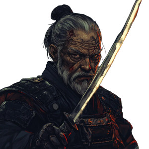 Commandant Bankai Vinyl Car Decal Sticker – Waterproof & UV-Resistant 8"