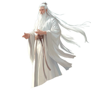 Wise Taoist Elder Vinyl Car Decal Sticker – Waterproof & UV-Resistant 8" Wise Taoist Elder Vinyl Car Decal Sticker – Waterproof & UV-Resistant 8"