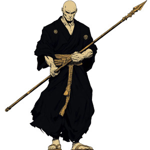 Bald Monk Spear Vinyl Car Decal Sticker – Waterproof & UV-Resistant 8" Bald Monk Spear Vinyl Car Decal Sticker – Waterproof & UV-Resistant 8"