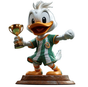 Happy Donald Duck Vinyl Car Decal Sticker – Waterproof & UV-Resistant 8"