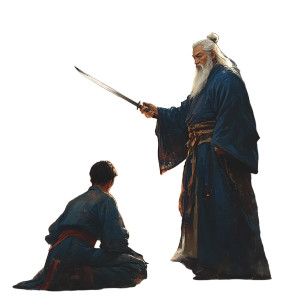 Confucius And Disciple Vinyl Car Decal Sticker – Waterproof & UV-Resistant 8" Confucius And Disciple Vinyl Car Decal Sticker – Waterproof & UV-Resistant 8"