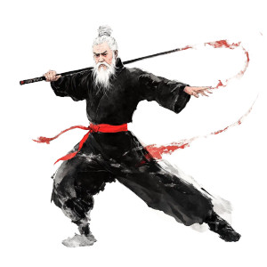 Martial Arts Master V2 Vinyl Car Decal Sticker – Waterproof & UV-Resistant 8"