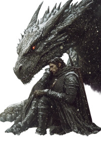 Knight And Dragon V4 Vinyl Car Decal Sticker – Waterproof & UV-Resistant 8"