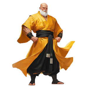 Bald Monk Concept Vinyl Car Decal Sticker – Waterproof & UV-Resistant 8" Bald Monk Concept Vinyl Car Decal Sticker – Waterproof & UV-Resistant 8"