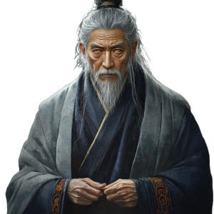 Elderly Taoist Man Vinyl Car Decal Sticker – Waterproof & UV-Resistant 8" Elderly Taoist Man Vinyl Car Decal Sticker – Waterproof & UV-Resistant 8"