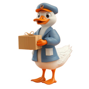 Disney Postman Goose Vinyl Car Decal Sticker – Waterproof & UV-Resistant 8" Disney Postman Goose Vinyl Car Decal Sticker – Waterproof & UV-Resistant 8"