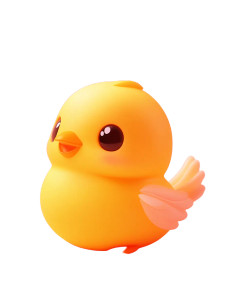 Cute Chick Vinyl Car Decal Sticker – Waterproof & UV-Resistant 8" Cute Chick Vinyl Car Decal Sticker – Waterproof & UV-Resistant 8"