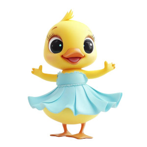 Dancing Yellow Duck Vinyl Car Decal Sticker – Waterproof & UV-Resistant 8" Dancing Yellow Duck Vinyl Car Decal Sticker – Waterproof & UV-Resistant 8"