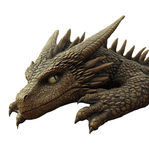 Dragon On Big Ben Vinyl Car Decal Sticker – Waterproof & UV-Resistant 8"