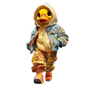Stylish Duck Runway Vinyl Car Decal Sticker – Waterproof & UV-Resistant 8" Stylish Duck Runway Vinyl Car Decal Sticker – Waterproof & UV-Resistant 8"
