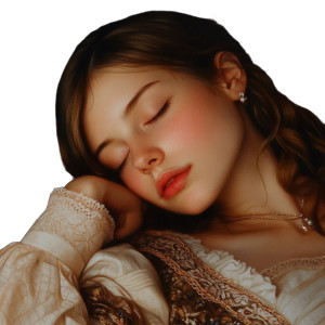 Sleeping Beauty V5 Vinyl Car Decal Sticker – Waterproof & UV-Resistant 8"