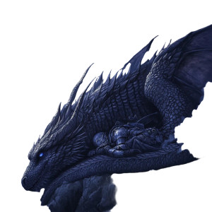 Dragon Warrior Night Vinyl Car Decal Sticker – Waterproof & UV-Resistant 8"