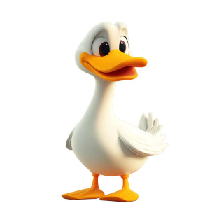Cartoon Duck V3 Vinyl Car Decal Sticker – Waterproof & UV-Resistant 8" Cartoon Duck V3 Vinyl Car Decal Sticker – Waterproof & UV-Resistant 8"