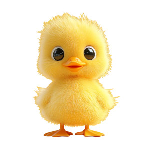 Fluffy Yellow Duck Vinyl Car Decal Sticker – Waterproof & UV-Resistant 8" Fluffy Yellow Duck Vinyl Car Decal Sticker – Waterproof & UV-Resistant 8"