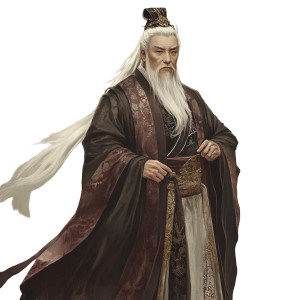 Feodal Noble Elder Vinyl Car Decal Sticker – Waterproof & UV-Resistant 8"