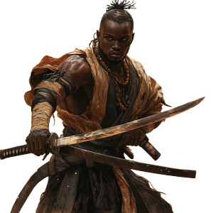 African Samurai Training Vinyl Car Decal Sticker – Waterproof & UV-Resistant 8" African Samurai Training Vinyl Car Decal Sticker – Waterproof & UV-Resistant 8"