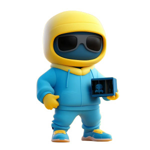 3D Mascot Illustrator Vinyl Car Decal Sticker – Waterproof & UV-Resistant 8" 3D Mascot Illustrator Vinyl Car Decal Sticker – Waterproof & UV-Resistant 8"