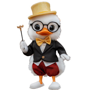 Fashionable Duck Doll Vinyl Car Decal Sticker – Waterproof & UV-Resistant 8" Fashionable Duck Doll Vinyl Car Decal Sticker – Waterproof & UV-Resistant 8"