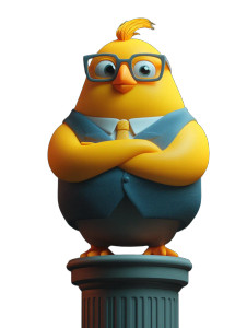 Business Chick Vinyl Car Decal Sticker – Waterproof & UV-Resistant 8"