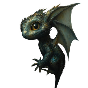 Shadowed Dragon Hiding Vinyl Car Decal Sticker – Waterproof & UV-Resistant 8"