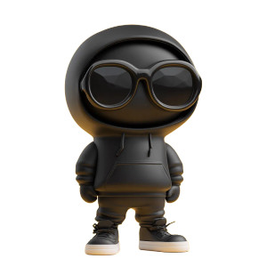 3D Printing Mascot Vinyl Car Decal Sticker – Waterproof & UV-Resistant 8"