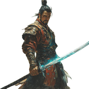 Fantasy Executioner Vinyl Car Decal Sticker – Waterproof & UV-Resistant 8"