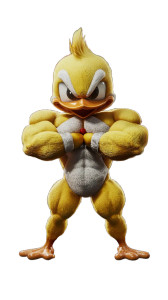 Muscular Tweety Gym Vinyl Car Decal Sticker – Waterproof & UV-Resistant 8" Muscular Tweety Gym Vinyl Car Decal Sticker – Waterproof & UV-Resistant 8"