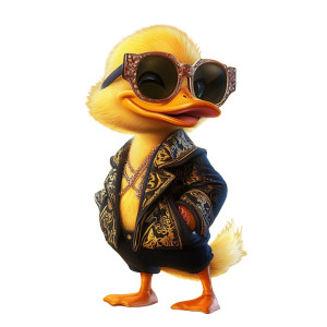 Cartoon Duck Outfit Vinyl Car Decal Sticker – Waterproof & UV-Resistant 8" Cartoon Duck Outfit Vinyl Car Decal Sticker – Waterproof & UV-Resistant 8"