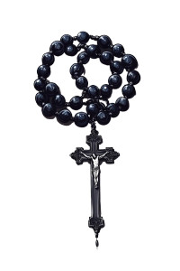 Gothic Rosary Beads Vinyl Car Decal Sticker – Waterproof & UV-Resistant 8"
