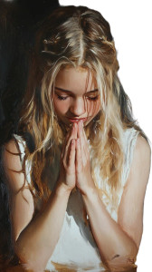 Praying Girl Vinyl Car Decal Sticker – Waterproof & UV-Resistant 8" Praying Girl Vinyl Car Decal Sticker – Waterproof & UV-Resistant 8"