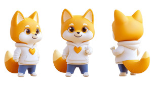Shiba Inu Mascot Vinyl Car Decal Sticker – Waterproof & UV-Resistant 8" Shiba Inu Mascot Vinyl Car Decal Sticker – Waterproof & UV-Resistant 8"
