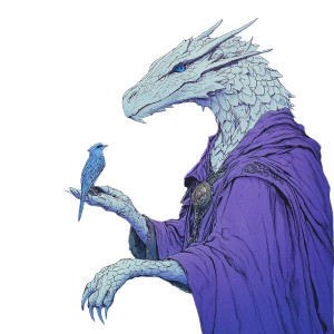 Dragon Druid Serenity Vinyl Car Decal Sticker – Waterproof & UV-Resistant 8"