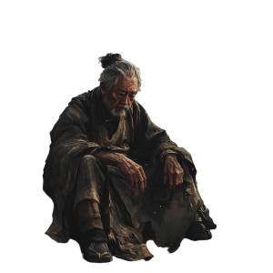 Desolate Elderly Man Vinyl Car Decal Sticker – Waterproof & UV-Resistant 8" Desolate Elderly Man Vinyl Car Decal Sticker – Waterproof & UV-Resistant 8"