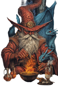 Dragon Wizard Laboratory Vinyl Car Decal Sticker – Waterproof & UV-Resistant 8"