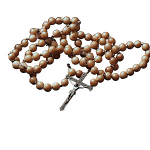 Wooden Rosary Beads Vinyl Car Decal Sticker – Waterproof & UV-Resistant 8" Wooden Rosary Beads Vinyl Car Decal Sticker – Waterproof & UV-Resistant 8"