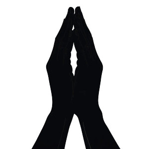 Praying Hands Silhouette Vinyl Car Decal Sticker – Waterproof & UV-Resistant 8" Praying Hands Silhouette Vinyl Car Decal Sticker – Waterproof & UV-Resistant 8"