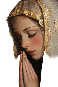 Madonna With Praying Hands Vinyl Car Decal Sticker – Waterproof & UV-Resistant 8" Madonna With Praying Hands Vinyl Car Decal Sticker – Waterproof & UV-Resistant 8"