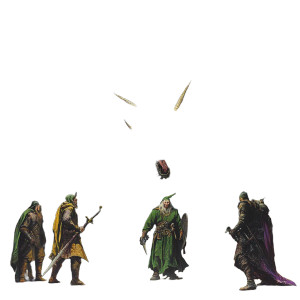 Dungeon Dragon Fight Vinyl Car Decal Sticker – Waterproof & UV-Resistant 8"