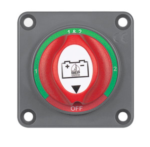 Heavy Duty 200A Marine Battery Disconnect Switch | Panel Mounted for Easy Access