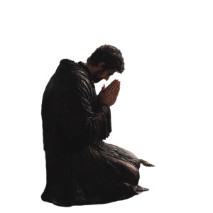 Praying Man V2 Vinyl Car Decal Sticker – Waterproof & UV-Resistant 8" Praying Man V2 Vinyl Car Decal Sticker – Waterproof & UV-Resistant 8"