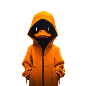 Cyber Duck V2 Vinyl Car Decal Sticker – Waterproof & UV-Resistant 8" Cyber Duck V2 Vinyl Car Decal Sticker – Waterproof & UV-Resistant 8"