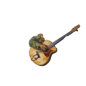 Medieval Karaoke Dragon Vinyl Car Decal Sticker – Waterproof & UV-Resistant 8"