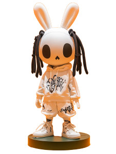 Hip-Hop Rabbit V2 Vinyl Car Decal Sticker – Waterproof & UV-Resistant 8" Hip-Hop Rabbit V2 Vinyl Car Decal Sticker – Waterproof & UV-Resistant 8"