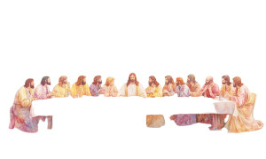 The Last Supper Vinyl Car Decal Sticker – Waterproof & UV-Resistant 8"