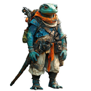 Mysterious Hunter Creature Vinyl Car Decal Sticker – Waterproof & UV-Resistant 8"