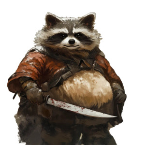 Fat Raccoon Dog Vinyl Car Decal Sticker – Waterproof & UV-Resistant 8" Fat Raccoon Dog Vinyl Car Decal Sticker – Waterproof & UV-Resistant 8"