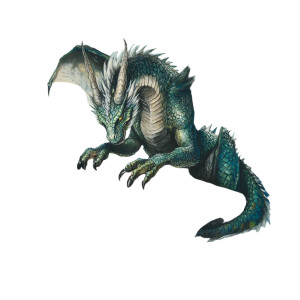 Sweet Dragon Vinyl Car Decal Sticker – Waterproof & UV-Resistant 8"